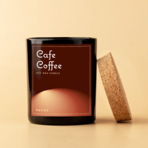 Cafe Coffee Soy Wax Candle | 200ml | 30+Hrs Burn time