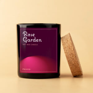 Rose Garden Soy Wax Candle | 200ml | 30+Hrs Burn time