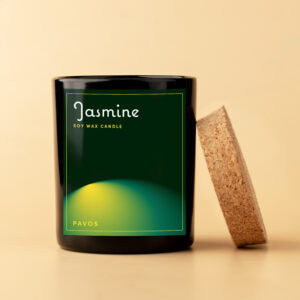 Jasmine Soy Wax Candle | 200ml | 30+Hrs Burn time