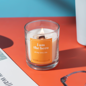 I Am The Hero Affirmation Candle By Pavos | 200ml | 30+Hrs Burntime