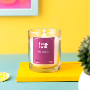 I Can I Will Affirmation Candle By Pavos | 200ml | 30+Hrs Burntime